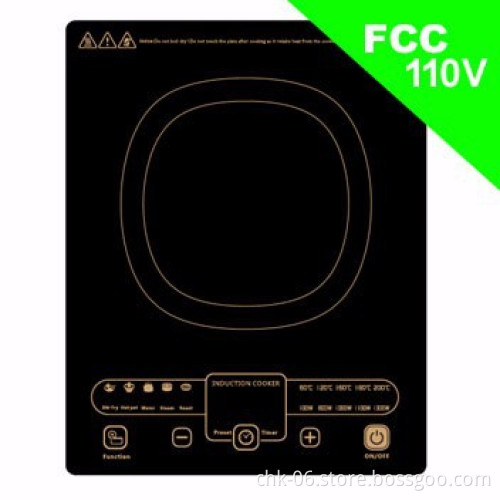 1300W Touch Key Induction Cooktop